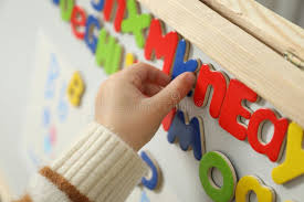 Magnetic Alphabet Board